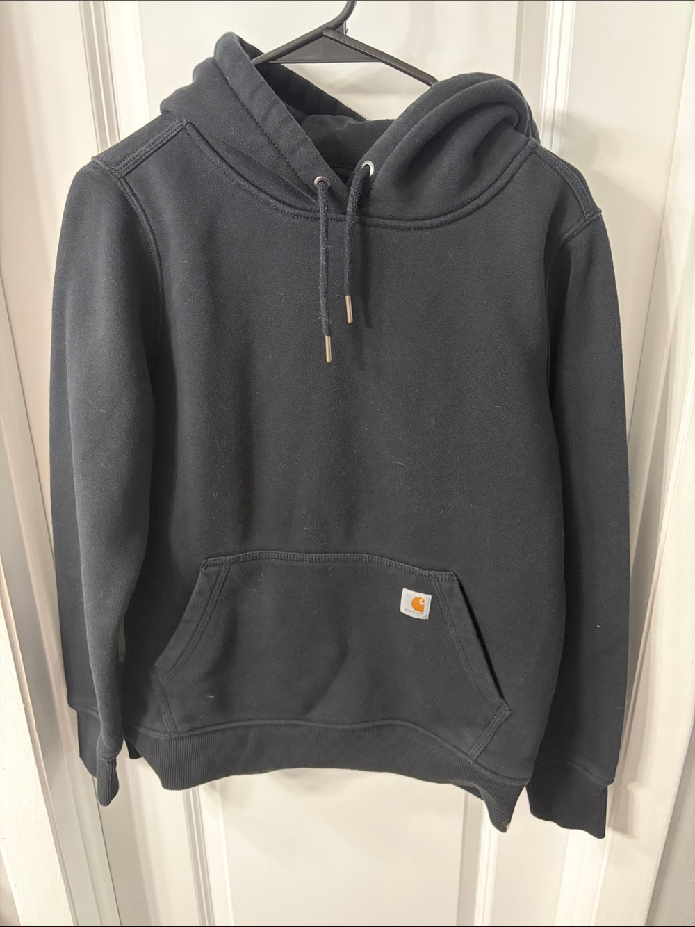 Carhartt Black Hooded Work Sweatshirt